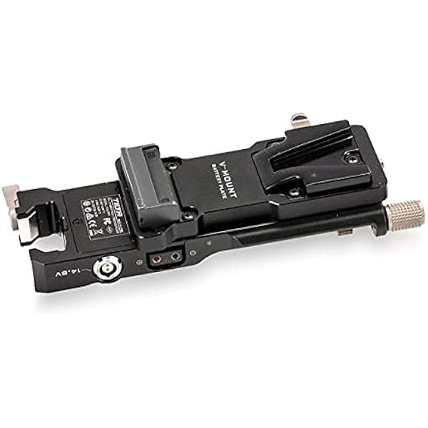 Tilta Battery Plate TGA-PPK-V V-Mount compatible con RS 2 Power Pass-Through Plate Kit, mejor equilibrio y más salidas de energía