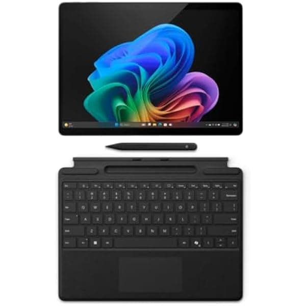 Microsoft Surface Pro 11 Copilot PC Bundle 13'' 2.8K pantalla táctil, Teclado Pro negro y Slim Pen, Snapdragon X Plus 16GB RAM 2TB SSD Windows 11 Pro