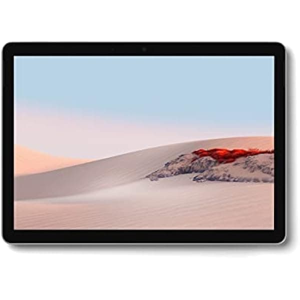 Microsoft Surface Go 2 STZ-00003 Tablet 10.5" WiFi 4GB RAM 64GB eMMC Windows 10 Pro Plata + Adaptador USB-C a VGA HDMI DVI 3 en 1 GIZPRO