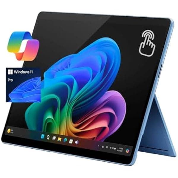 Microsoft Surface Pro 11 13" Copilot+ PC IA, 2880x1920 120Hz táctil, Snapdragon X Plus, 16GB RAM, 256GB SSD, Wi-Fi, Win 11 Pro
