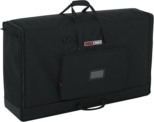 Gator Cases G-LCD-TOTE-LGX2 Funda Acolchada de Nylon para Transporte de (2) Pantallas LCD, Monitores y TVs de 40" a 45"