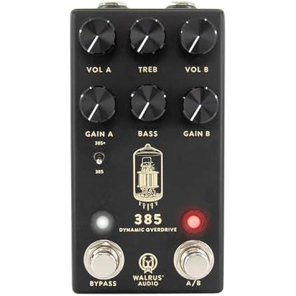 Walrus Audio 385 Overdrive mkII, Negro WAL-385/MK2 #BK