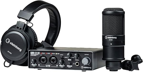 Steinberg UR22C USB 3.0 Pack de Estudio con Cubase AI y Cubasis LE UR22C RP