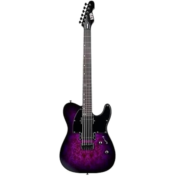 ESP LTD TE-200DX Guitarra Eléctrica - Purple Burst LTE200DXPRB