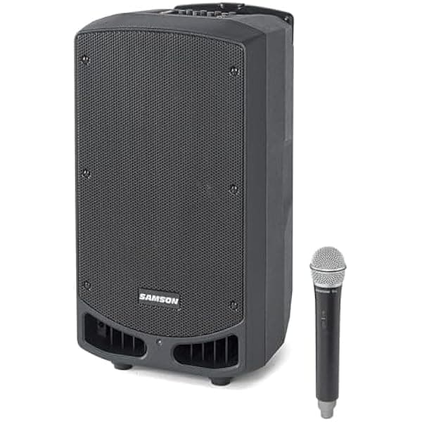 Samson Expedition XP310w Sistema de Parlante Portátil con Micrófono Inalámbrico y Bluetooth XP310W-D