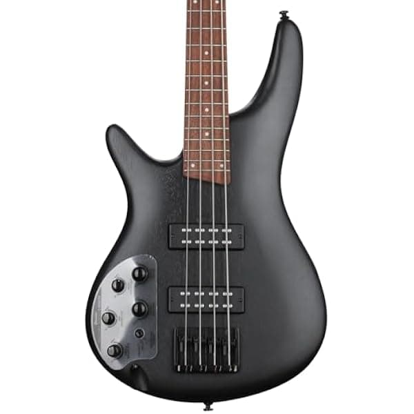 Ibanez Standard SR300EBL Bajo para Zurdos - Negro Desgastado SR300EBLWK