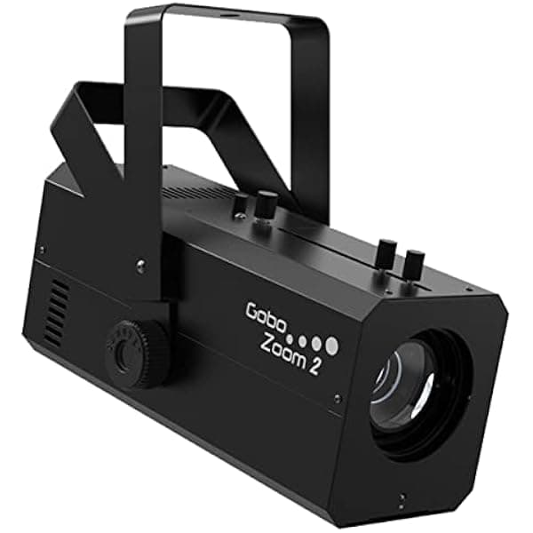 CHAUVET DJ Iluminación LED (GOBO Zoom 2) - Proyector de Efectos Visuales