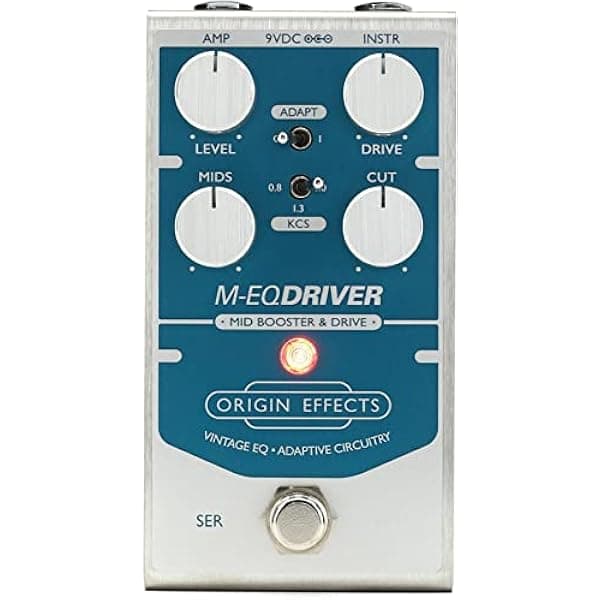 Origin Effects M-EQ Driver Pedal de Realce de Medios y Overdrive OEX-0027-00