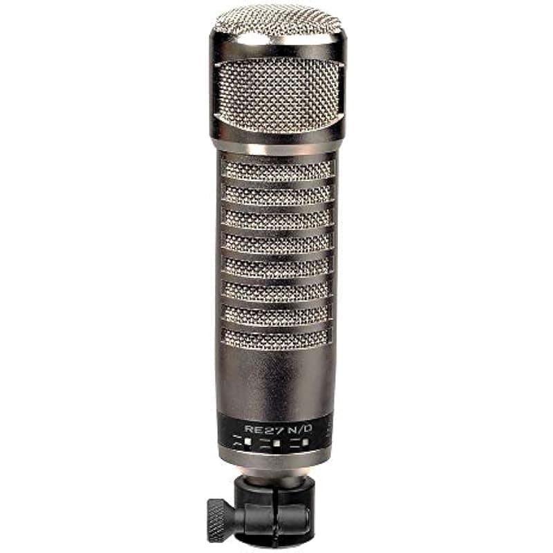 Electro-Voice RE27N/D Micrófono multipropósito cardioide dinámico 309A Mic Shockmount Bundle F.01U.117.390