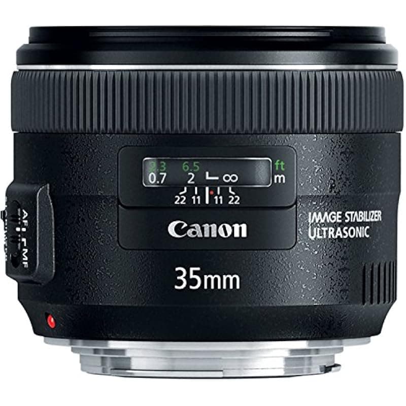 Canon EF 35mm f/2 IS USM Lente Gran Angular Reacondicionado (Canon 5178B002) Ideal para Fotografía y Video