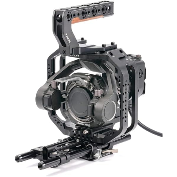 Tilta Jaula completa para cámara compatible con DJI Ronin 4D Flex | Kit básico | Negro | ES-T09-A