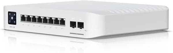 Ubiquiti Professional 8 PoE | Conmutador PoE Gigabit de capa 3 administrada de 8 puertos (USW-Pro-8-PoE)