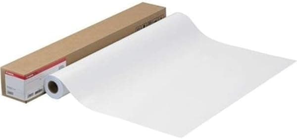 Canon Papel de gran formato reposicionable para despegar y pegar, rollo de 24 pulgadas x 100 pies 2939V450