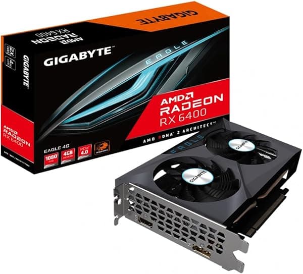 Gigabyte Radeon RX 6400 EAGLE 4 GB GDDR5 GV-R64EAGLE-4GD