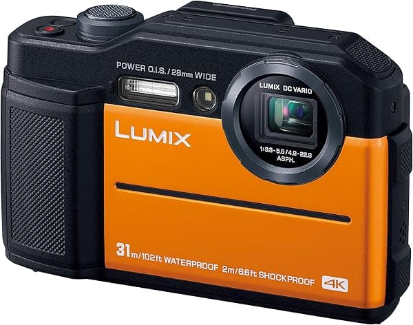 Panasonic DC-FT7-D [LUMIX Compact Digital Camera Orange] (productos japoneses originales nacionales)