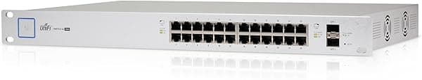 Ubiquiti Networks Conmutador UniFi PoE 24 US-24-250W PoE+ Gigabit gestionado de 24 puertos con SFP