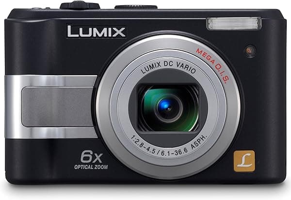 Panasonic Lumix DMC-LZ5K 6MP Cámara digital con zoom estabilizado de imagen 6x (negro)