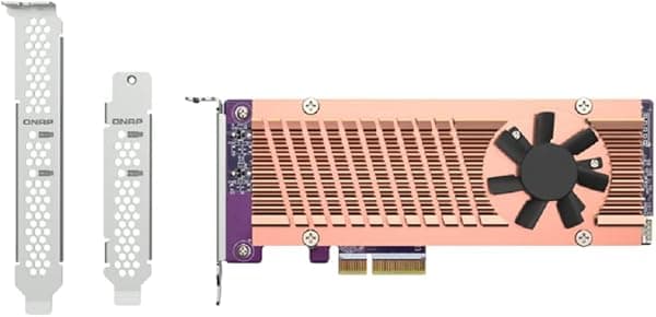 QNAP QM2-2P-344 - Controlador de almacenamiento - M.2 - PCIe - perfil bajo - PCIe 3.0 x4 W127278842