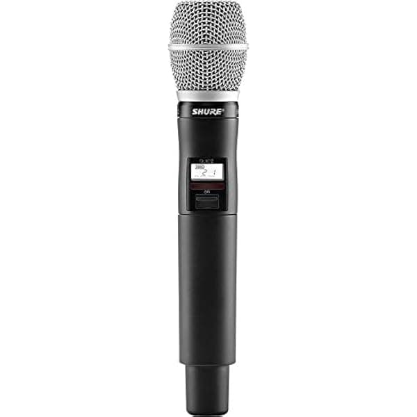 Shure QLXD2/SM86 Transmisor de micrófono inalámbrico de mano con cápsula SM86 (el receptor se vende por separado) - Banda G50 QLXD2/SM86=-G50