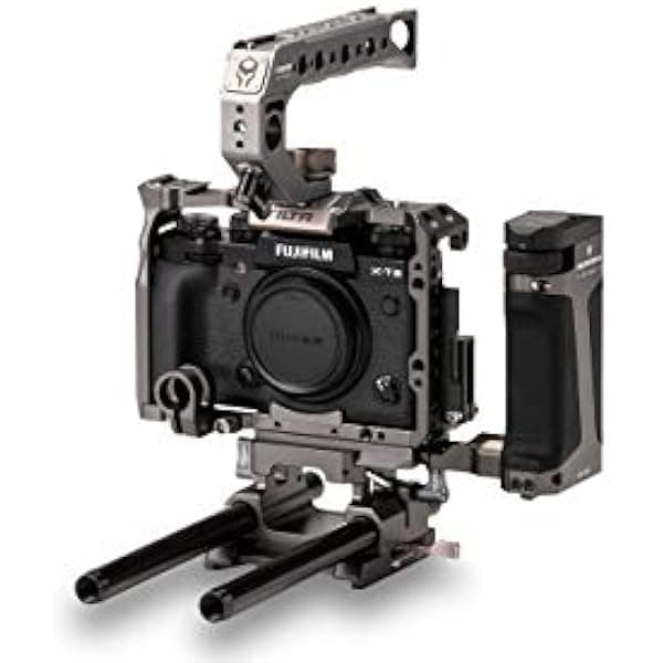 Tilta Jaula para cámara X-T3 Kits de plataforma inclinable TA-T03-C-G Tilta gris (kit C)