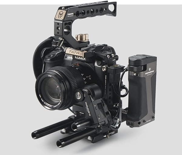 TILTA LING Nueva jaula de cámara TA-T37-C-G Rig para Panasonic GH Series Professional módulo jaula con mango Tilta TA-T37-C-G