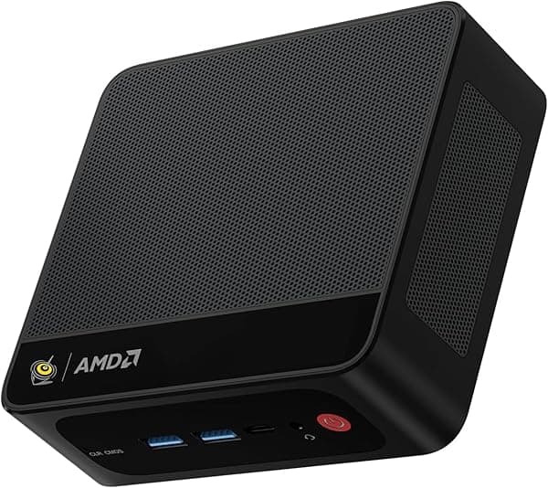 Beelink SER5 Pro Mini Computers| Mini PC AMD Ryzen 7 5800H, 32GB DDR4 3200Mhz&1TB M.2 2280 NVMe SSD, Triple 4K UHD Display/WiFi 6/Buletooth 5.2/Gaming PC/GTA-V/Fall Guys/CS:GO