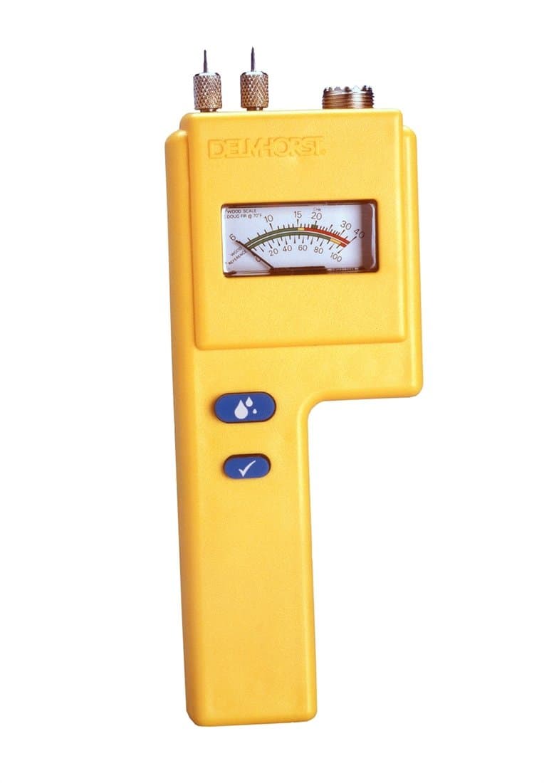 Delmhorst BD-10 con CS - Medidor de humedad analógico con 324, cas-0064 BD-10W/CS