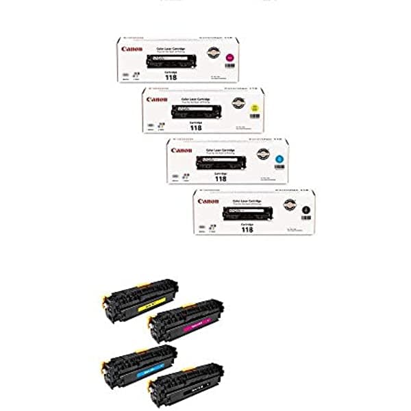 Canon Color imageCLASS MF8580Cdw Juego de cartuchos de tóner de rendimiento estándar 2662B004