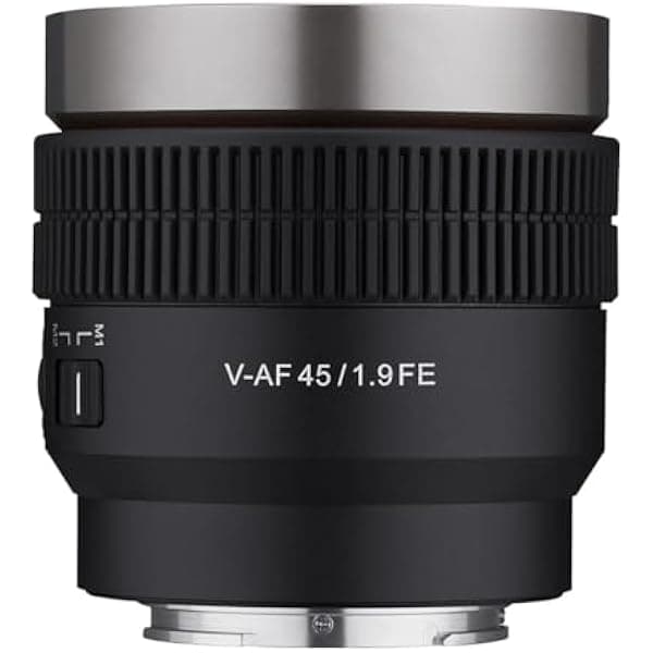 Rokinon Lente Cine de enfoque automático full frame T1.9 de 1.772 in para Sony E (CAF45-NEX)