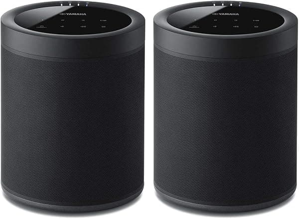 Yamaha WX-021 MusicCast 20 Altavoces Inalámbricos - Par (Negro) WX021BLPR