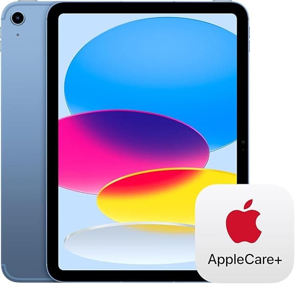Apple iPad (10ª generación) Wi-Fi + celular 64GB - Azul con AppleCare+ (2 años)