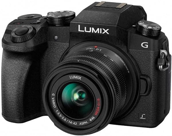 Panasonic LUMIX DMC-G7KEB-K Cámara profesional con lente Leica de 0.472-2.362 in - Negro