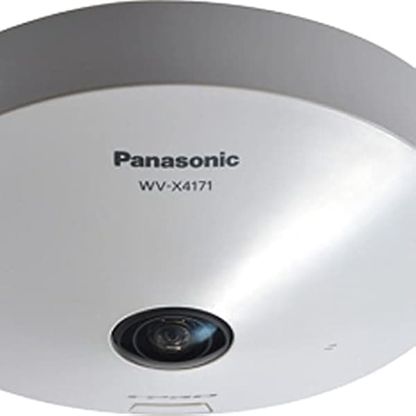 Panasonic WV-X4171 IA H.265 Cámara domo de 9 megapíxeles para interiores de 360 grados