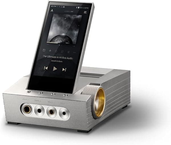 Astell&Kern ACRO CA1000 Amplificador de auriculares transportable (Moon Silver) AK3050