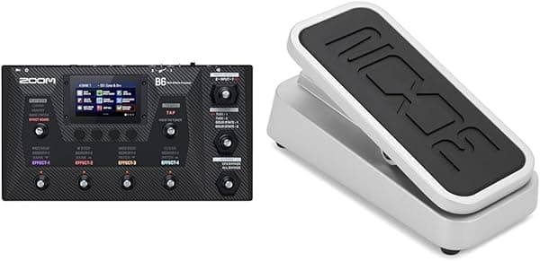 Zoom Procesador multiefectos B6 Bass + 4 cajas DI + pedal de expresión FP-02M