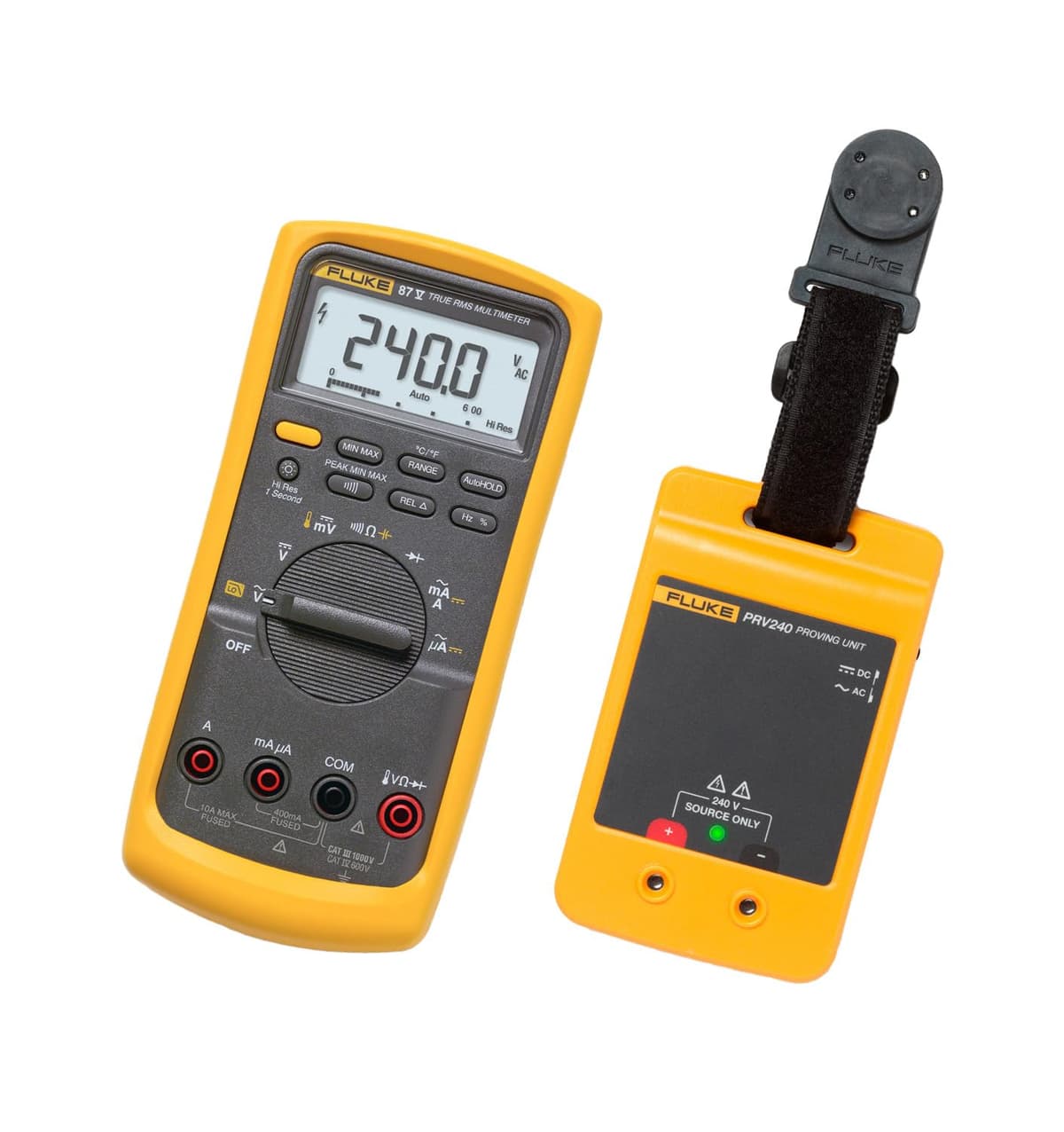 Fluke-87V - Multímetro digital y PRV240 4636967