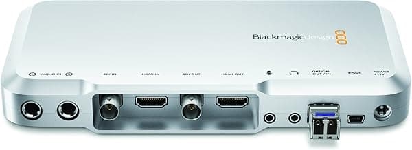 Blackmagic Design Convertidor de cámara ATEM, 28 millas de distancia de transmisión, 2 ledes Tally SWRCONV
