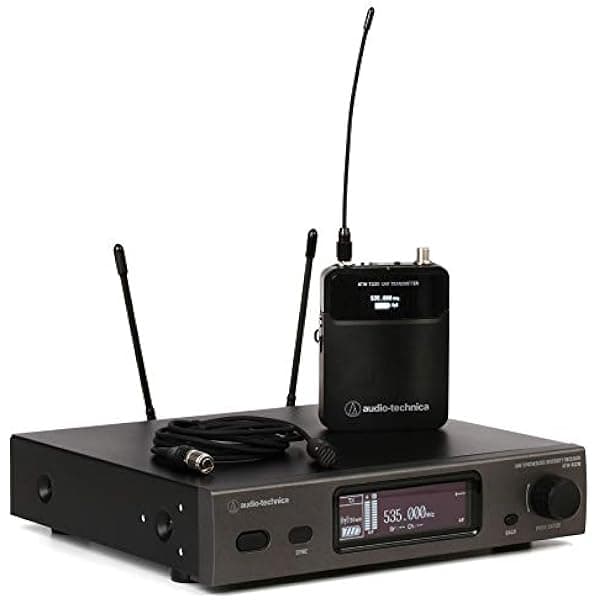 Audio-Technica Sistema de micrófono inalámbrico del sistema inalámbrico de la serie 3000 (ATW-3211/831EE1)