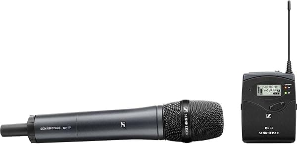 Sennheiser Pro Audio Sistema de micrófono inalámbrico portátil Ew 100, G, ew 135P G4-A (ew 135P G4-A)