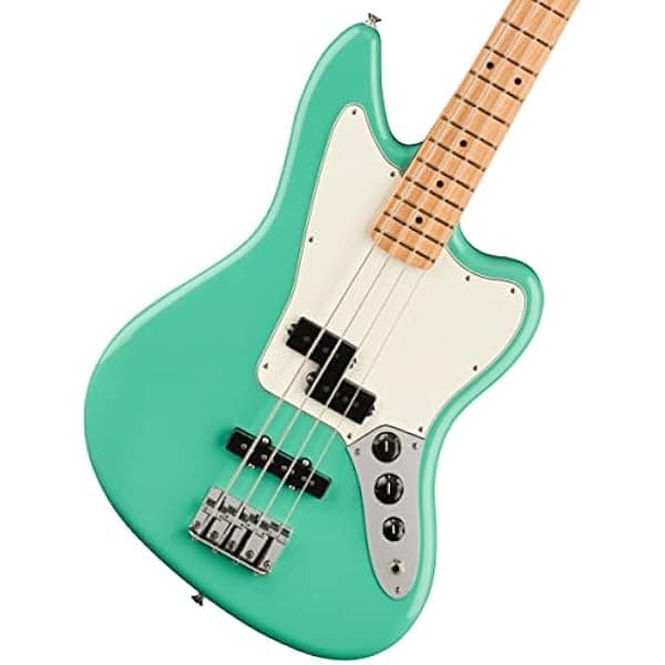 Fender Jugador Jaguar Bass, Sea Foam Green, Diapasón de arce 149302573