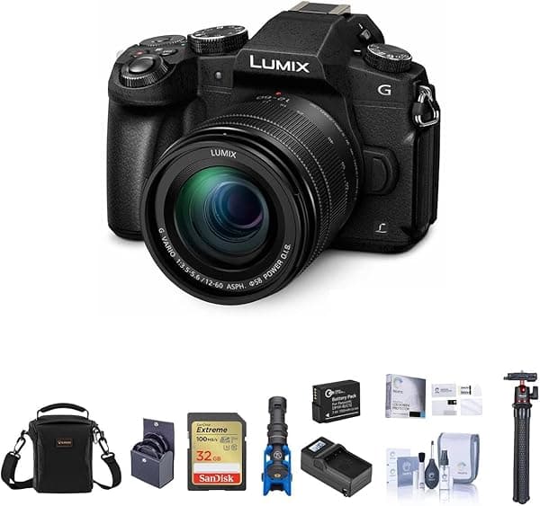 Panasonic Lumix DMC-G85 - Cámara sin espejo con lente OIS de 0.472-2.362 in con Acc