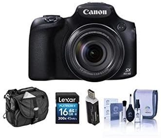 Canon PowerShot SX60 HS Cámara digital Bundle. EE. UU. Value Kit con acc # 9543b001
