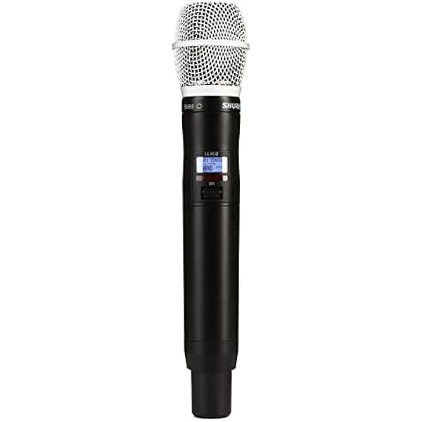 Shure Transmisor de micrófono inalámbrico ULXD2/SM86 con cartucho intercambiable SM86, banda J50A ULXD2/SM86=-J50A