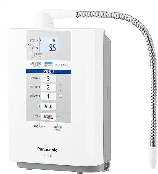 Panasonic Cargador de agua ionizado alcalino Pearl White TK - AS30 - W