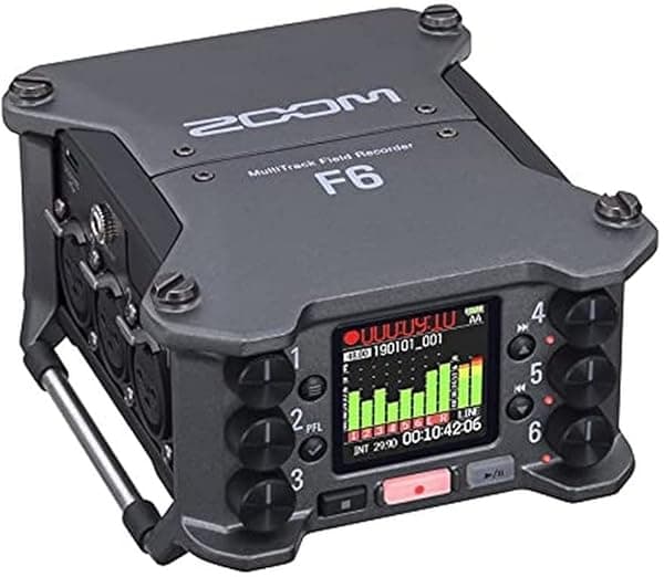 Zoom 316305 F6 Grabadora de audio - Negro F6/220GE
