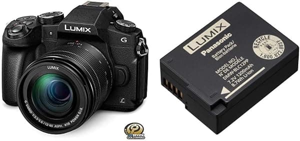 Cámara Panasonic Lumix DMC-G85KBODY de lentes intercambiables, sin espejo, 4K, cuerpo solamente, 16 megapíxeles, negro