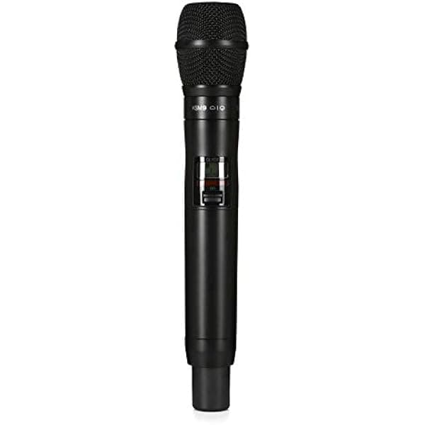 Shure QLXD2/KSM9 Transmisor de micrófono inalámbrico de mano con cápsula KSM9 (el receptor se vende por separado) - Banda V50 QLXD2/KSM9=-V50