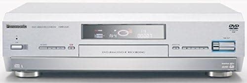 Panasonic Grabadora y reproductor de DVD DMR-E20K, negro