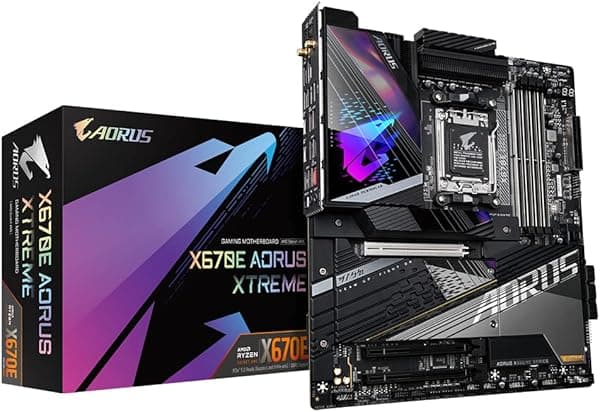 GIGABYTE X670E AORUS XTREME AMD AM5 ATX Placa base 4x DDR5~128GB, 3x PCIe x16,4x M.2,6x SATA 6,6x USB 3.2,2x USB-C, 4x USB 2.0