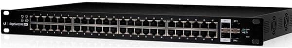 Ubiquiti EdgeSwitch ES-48-500W 48 puertos Gestionado PoE+ Gigabit Switch con SFP